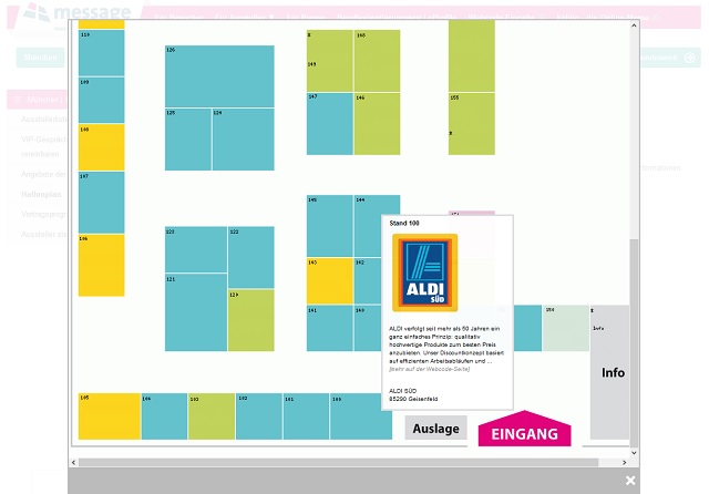 Online-Hallenplan www.azubitage.de Online-Hallenplan www.azubitage.de