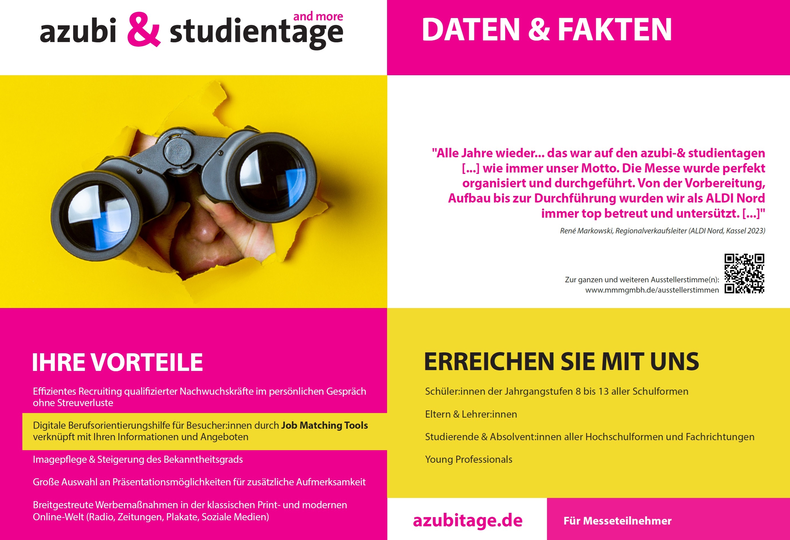 Daten & Fakten azubi- & studientage